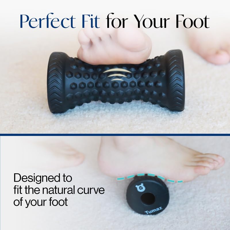 Tumaz Foot Roller for Deep Tissue Massage & Reflexology - color: Foot Roller - Diamond