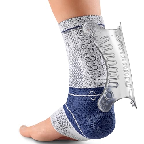 Bauerfeind AchilloTrain - Achilles Tendonitis Brace - Relieves Achilles tendon pain, swelling and inflammation. Black, 3 - color: Black, size: 3