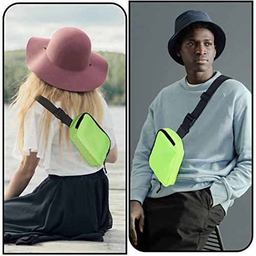 Amazerbst Belt Bag, Fanny Pack, Everywhere Belt Bag,40 Inch Adjustable Strap, for Women and Men,Waterproof - color: Green