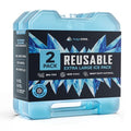 4 Pack Reusable Extra Large Ice Packs for Cooler, Long Lasting Freezer Packs for Camping, Beach, and Road Trips, Cooler Ice Packs BPA-Free Non-Toxic, 10.28"x 7.80" - size: XL 2-pack