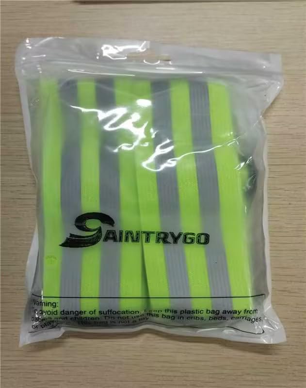 Saintrygo Reflective Sash for Walking - color: Green