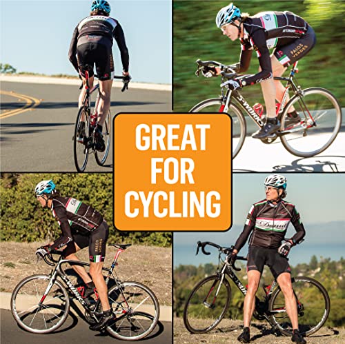 Thirty48 Cycling Socks with S.Café Fabric For Men and Women 3 Pairs - color: Green/Grey [3 Pairs], size: X-Large