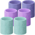 WILLBOND Wrist Sweatbands - color: Light Purple, Light Lavender, Sky Blue