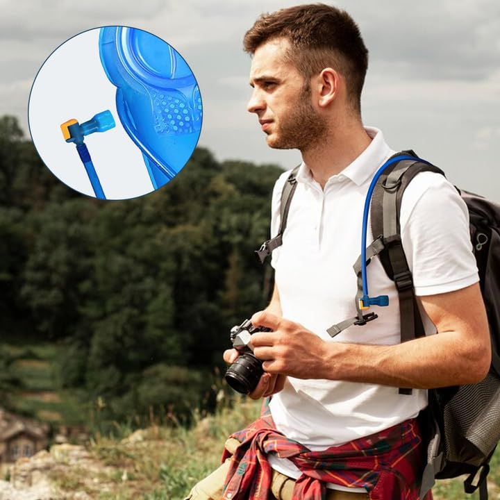 6PCS Bite Valve Mouthpiece Replacement for Water Hydration Bladder