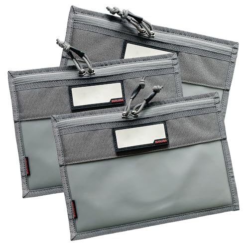 3-Pack Handgun Case,Small Soft Pistol Rug Case Tactical Handgun Storage Pouch with for Hunting Shooting Range Sports 4 of ID Patches Included (Small Gray) - color: Small Gray