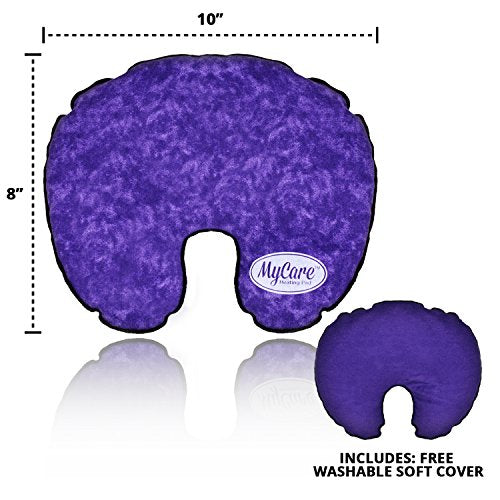 Hot & Cold Therapy Face Mask for Migraine, Sinus & Headache Relief (Purple) - color: Purple