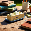 Resin Butter Shaped Funny Tape Dispenser, Novelty Packing Tape Dispenser