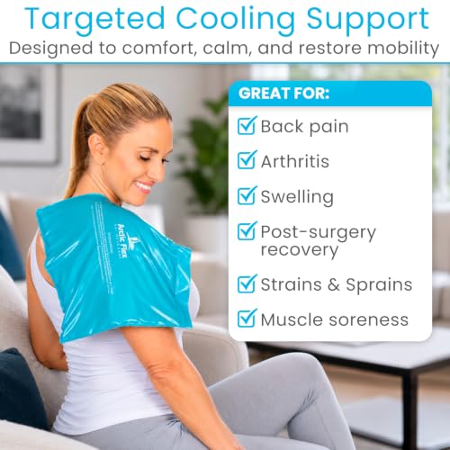 Arctic Flex Ice Packs for Injuries Reusable (11" x 14") - Flexible Hot Cold - size: X-Large (Pack of 1)