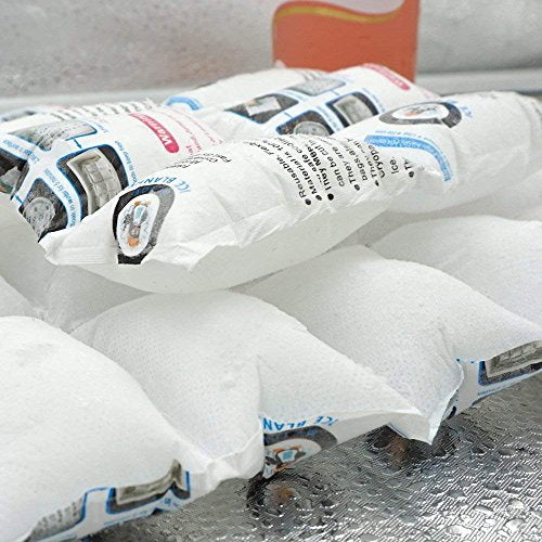 Cold Packs for Shipping Dry Ice for Shipping Frozen Food, Shipping Ice Packs Long Lasting Freezer Pack 14x13'' Keep Food Cold Fresh, Flexible Shipping Gel Ice Pack for Coolers, 12 Dry Ice Pack Sheets - style: 6X4cell 12sheet - 288cells