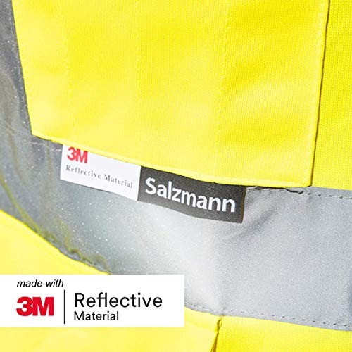 Salzmann Safety Vest | Hi Vis Reflective Vest | US ANSI/ISEA 107 - color: Yellow, size: XX-Large-3X-Large