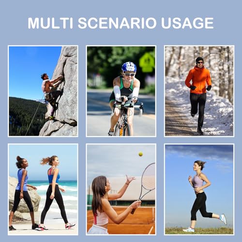 SooGree Slim Running Belt Fanny Packs for Women & Men Runners Pouch Waist Pack Phone Holder Large Crossbody Runners Bag Gear Accessories for Running Hiking Traveling Sports Adjustable Strap - color: Black, size: 1189