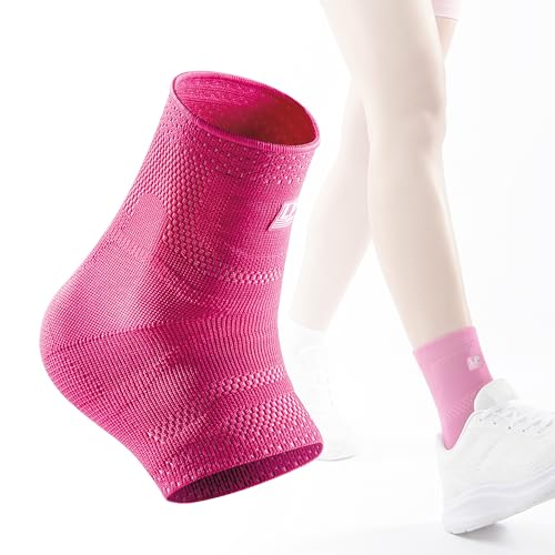 LP 116XT Target Compression Ankle Brace Sleeve for Men & Women - color: Pink, size: Large