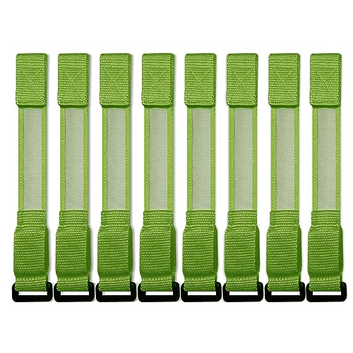 M.best 8pcs LED Light Up Bracelets Glow Flashing Wristbands Glow in The Dark Party Supplies for Wedding, Raves, Concert, Camping,Sporting Events, Party Green - color: 8pcs Green