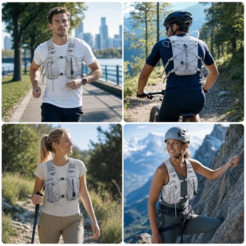 Cooling Vest for Men Women, Hydration Vest for Running Hiking