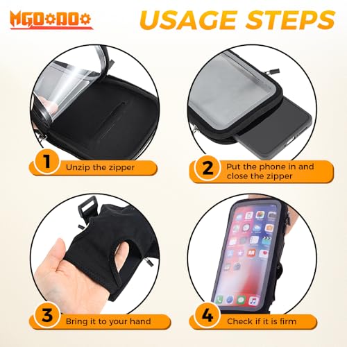 Phone Holder for Running, Wristbands and Forearm Phone Holder Up to 6.9"