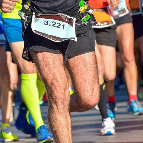 Running Belt for Men with 6 Gel Loops Breathable Band