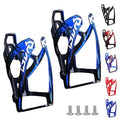 Suruid Bike Water Bottle Cage, Universal Bike Water Drink Holder Durable Ultralight Plastic Water Bottle Holder for Bicycle, Cycling Bottle Cage for MTB, Road Bike, Mountain Bike, 2 Pack - Black Blue - color: Black Blue