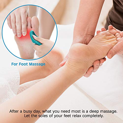 Nuanchu 2 Pcs Green Thumb Massage Tool, Deep Tissue Massager - color: Green