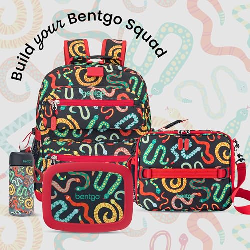 Bentgo Kids Prints Double-Insulated Reusable Lunch Bag - color: Sssnakes
