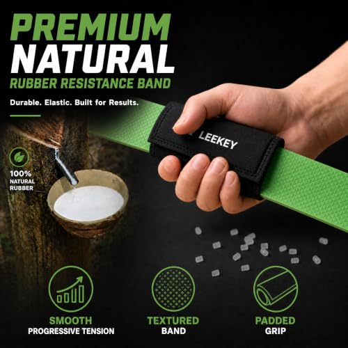 LEEKEY Resistance Bands Set, Exercise Workout Pull Up Bands for Working Out