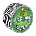 Duck Brand 280110 Zig-Zag Zebra Printed Duct Tape, 1.88 Inches x 10 Yards, Single Roll