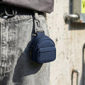 Mini Belt Loop Pouch, Clip-On Waist Pack for Earphones Keys, Portable Multifunctional Organizer (Blue,8 * 6 * 3cm)