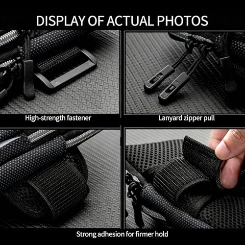 Phone Holder Arm Bands, Small Crossbody Shoulder Holsters Bag with Arm Band,Arm Band Sleeve Fit Sport Gym Hiking Black (Black)