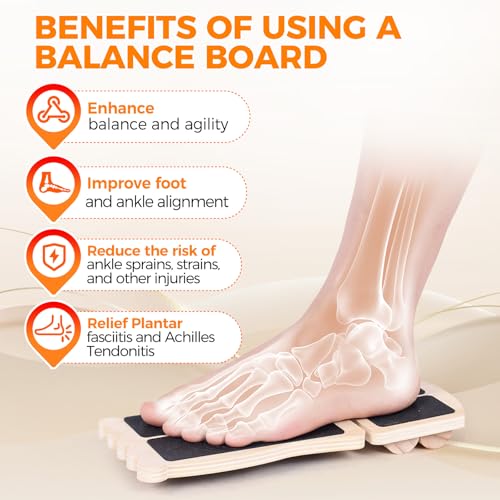 Ankle Strengthener & Axis Boar, Recovery For Sprains & Plantar Fasciitis