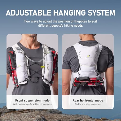 N NEVO RHINO Running Hydration Vest with 1.5L Water Bladder - color: White, size: X-Large