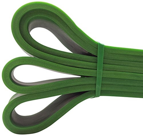 MummyStrength Resistance Bands for Men and Women. The Best Stretch Band for Pull Up Exercise and Powerlifting. Works with Any Pull Up Bar or Station. Single Band. Workout Guide Included