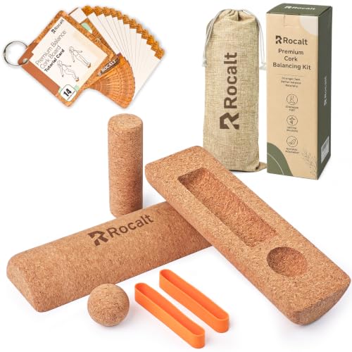 Rocalt Cork Balance Board, Foot and Ankle Strengthener Kit