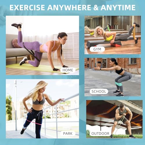 Resistance Bands, Pull Up Bands, Pull Up Assist Band Exercise Bands for Men & Women Working Out, Body Stretching, Physical Therapy, Muscle Training - color: Green