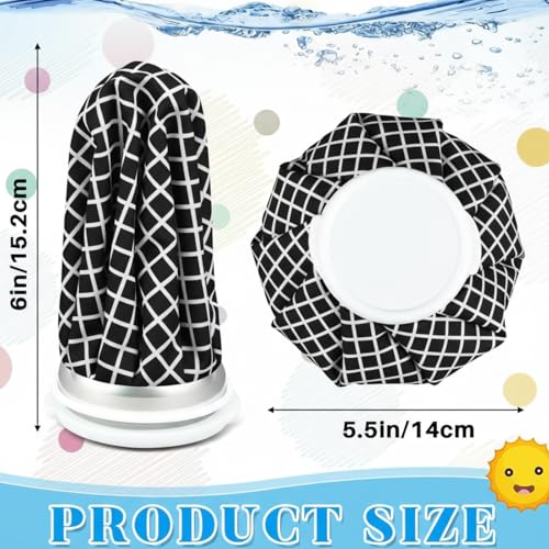 Honoson 4 Pack Reusable Ice Bag Hot Cold Bag Leakproof, Cute Style - style: Cute Style