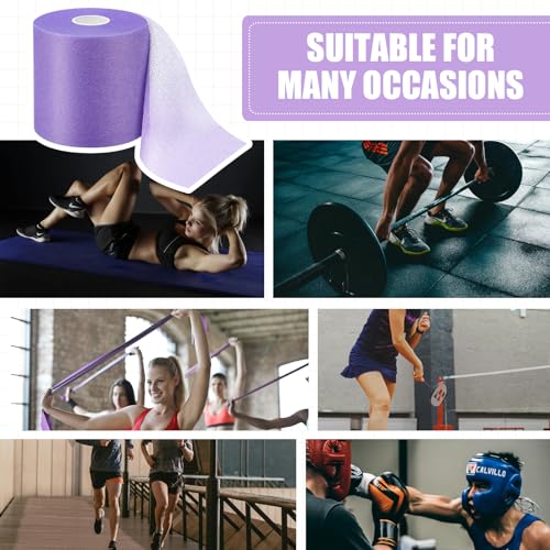 2.75‑Inch 30‑Yard Purple Athletic Pre‑Wrap Tape - color: Purple