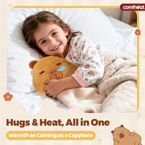 Capybara Microwave Heating Pad for Pain Relief, Moist Heat Pack - style: Capybara