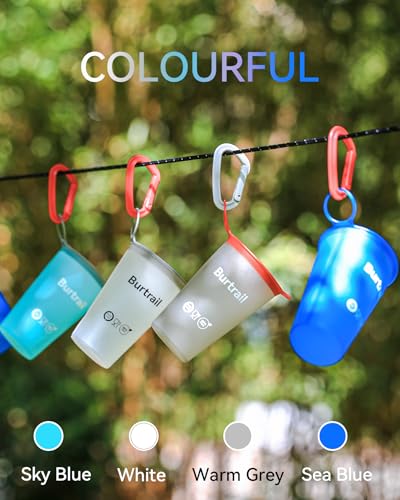 Collapsible Running Cup,200 ml/6.8 fl oz-4Packs TPU Ultralight & Foldable Running Cup,Portable Collapsible Water Cup for Trail Running Marathon Cycling Climbing - color: 4 Pcs 200ml Water Cup