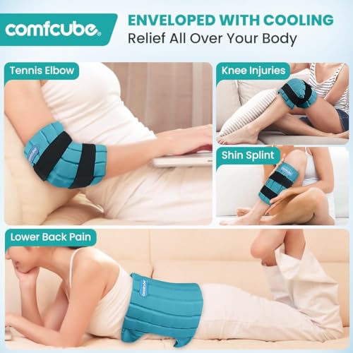Ice Pack for Knee Pain Relief, 2 Hours Long Lasting Cold Therapy - style: Knee
