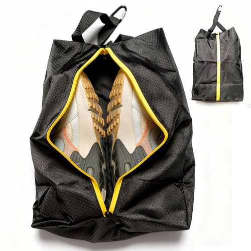 Smell Proof Golf Cleat Bag Water Resistant Storage for Soccer Shoes