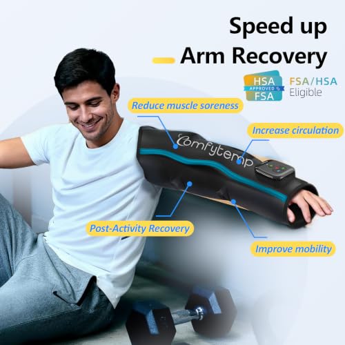 Comfytemp Air Compression Arm Massager M, Arm Sequential Compression Device
