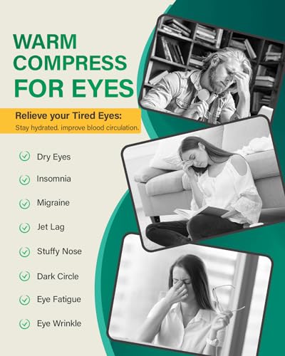 20-Pack Steam Eye Masks for Dry Eyes, Self Heating Warm Compress, 4 Flavors - color: Mixed Fragrance