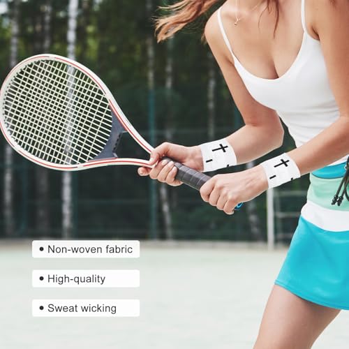 Cross Wrist Tape, White Cotton Christian Athletic Tapes, Sports Lacrosse Baseball Soccer Wrist Tape Baseball Soccer, Pre-Wrap Cross Athletic Tape 2 Inch Wide for Athletes Serrated Edge - color: White