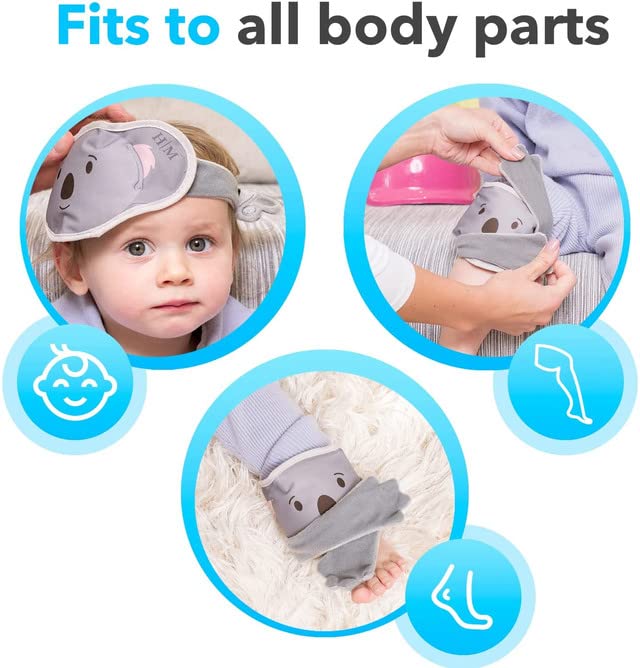 MyHalos Kam the Koala Kids Ice Pack, Reusable Ice Pack for Boo Boos & Bumps