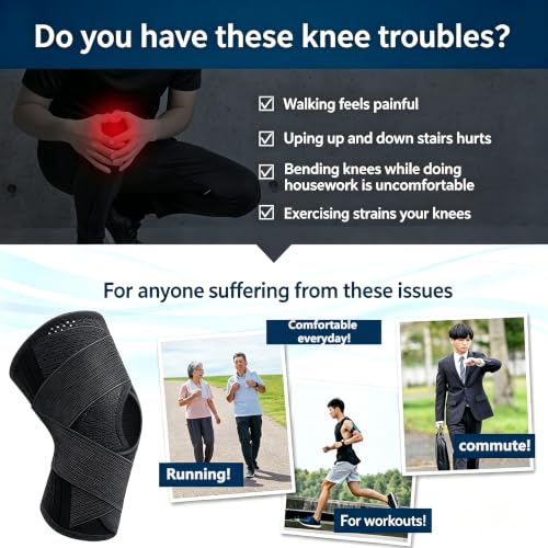 Knee Brace for Women & Men, Knee Brace for Knee Pain, Meniscus Tear,