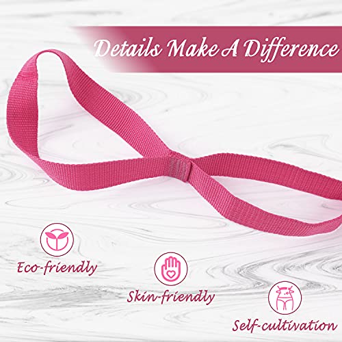 Scotamalone Stretching Yoga Strap Physical Therapy Stretch Bands - color: Pink
