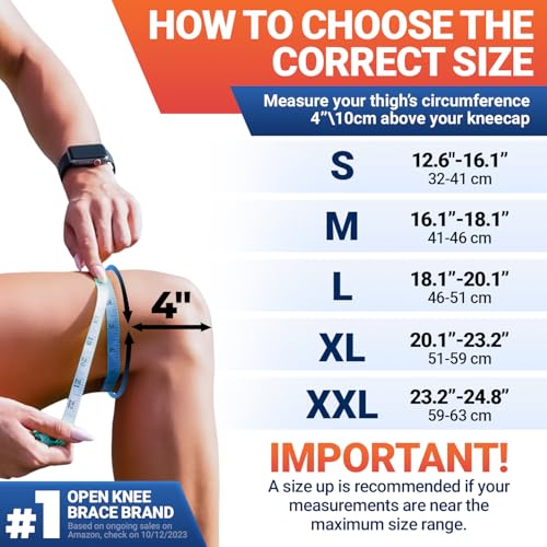 DR. BRACE ELITE Knee Brace with Side Stabilizer (2 Pack) Knee Brace - color: Galaxsis, size: X-Large