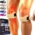2 Pack Patellar Tendon Support Strap, Knee Brace, Knee Support, Pain Relief - color: Beige (Pack Of 2)