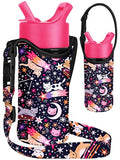 Miss Adola Kids Water Bottle Carrier, 10-16 Oz, Star Cats - color: Star Cats, size: Fits for 10-16 oz