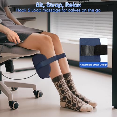 TISSCARE Foot Massager with Heat, Shiatsu Foot Massager for Plantar Fasciitis, Foot and Calf Massager with Massage Roller, Deep Kneading, Pain Relief, Gift for Women and Man
