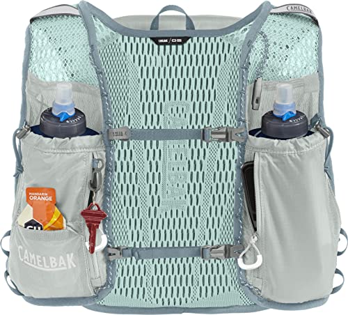 CamelBak Zephyr Pro Running Hydration Vest - color: Pigeon/Blue Surf