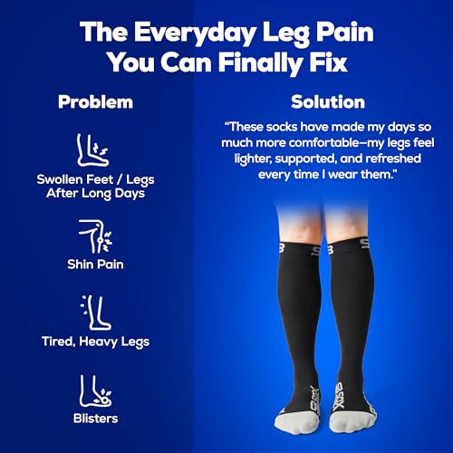 SB SOX - 3 Pairs Size X-Large Compression Socks